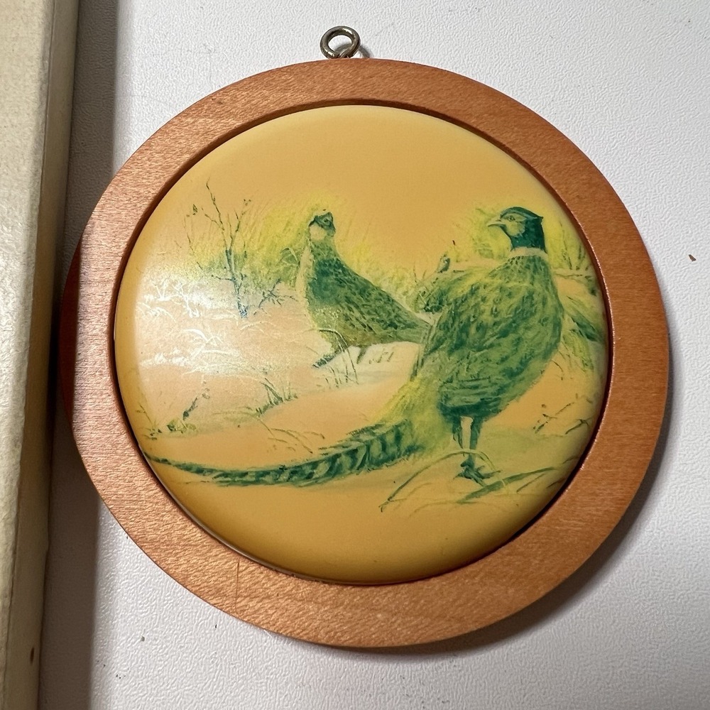 Hallmark Ring-Necked Pheasant 3rd in‎ Series 1984 Vintage Holiday Ornament